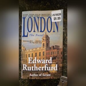 💥4 for $25💥 London, The Novel By Edward Rutherford
